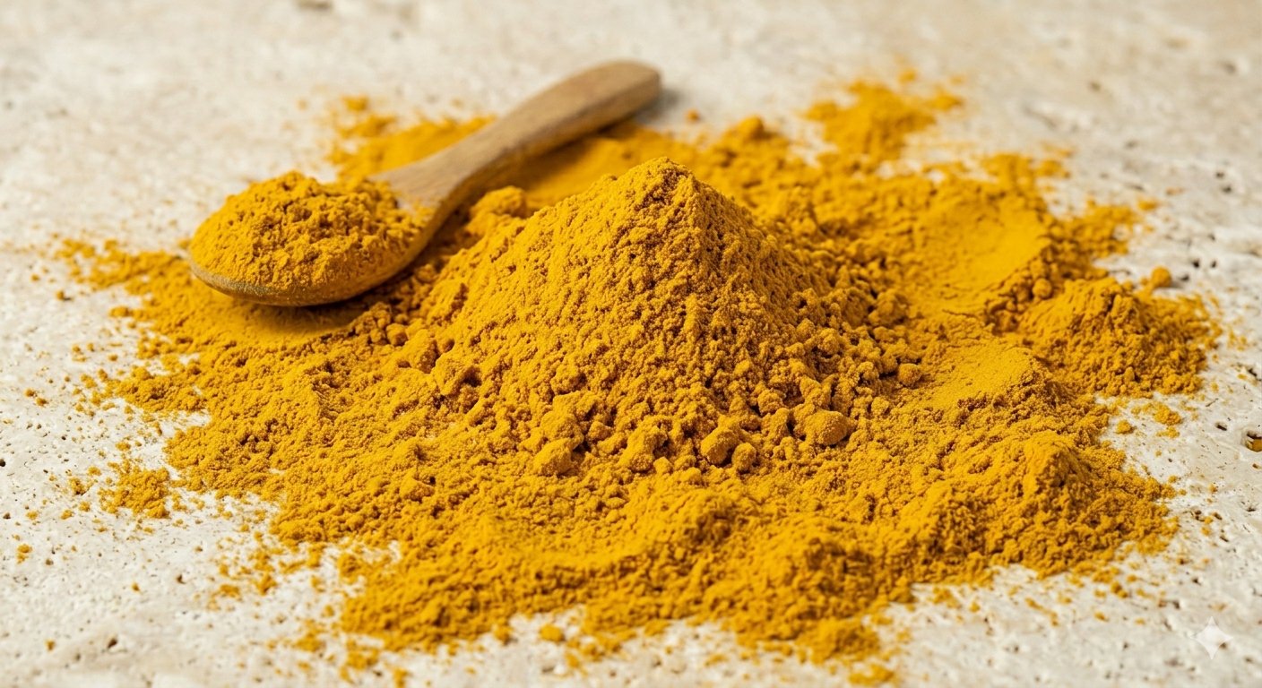 Organic turmeric powder